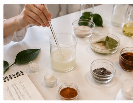 Hands-on cosmetic formulation workshop